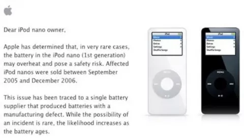 Apple sostituisce gli iPod nano 1 gen con quelli nuovi?