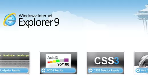 Antipasto di Internet Explorer 9