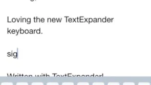 TextExpander Keyboard
