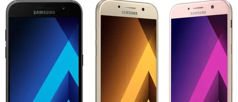 Samsung annuncia i nuovi Galaxy A (2017)