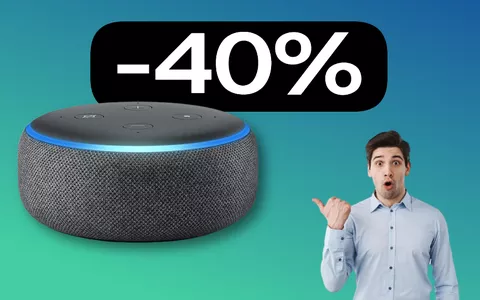 Echo Dot 3ª gen al 40% su Amazon: lo smart speaker oggi è ancora più... WOW