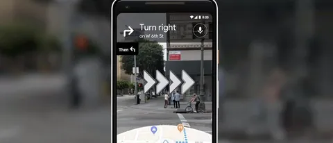 Google Maps, funzionalità AR provata dai tester