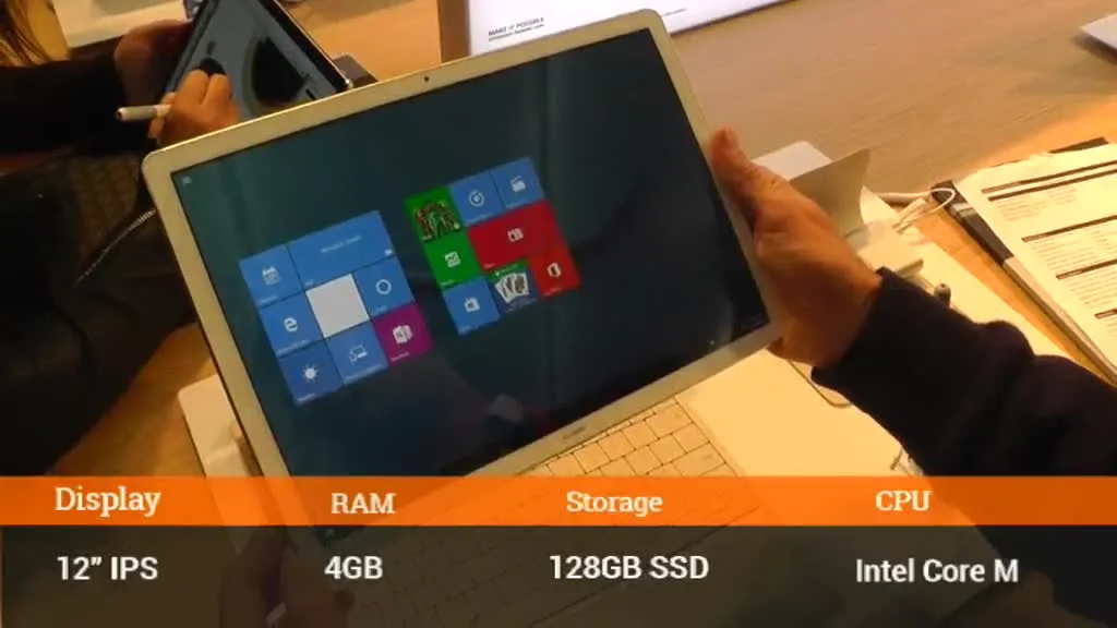MWC 2016: Huawei MateBook provato in anteprima