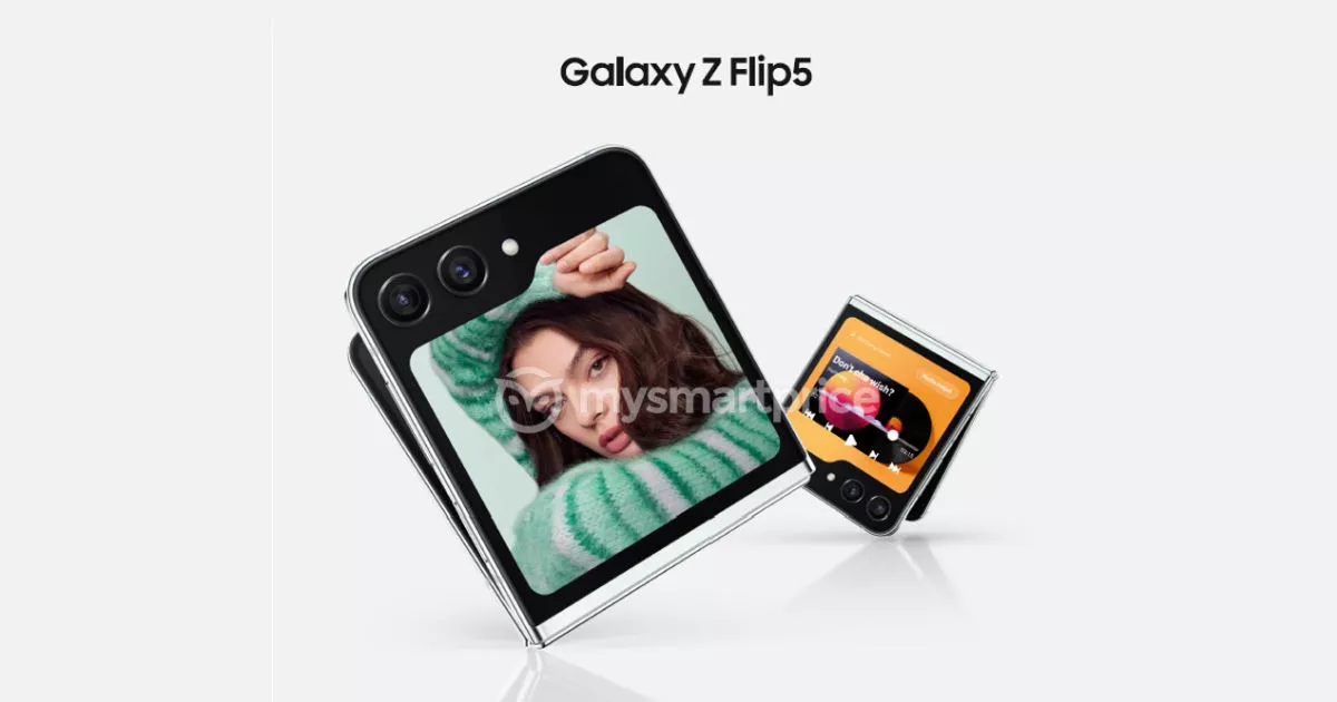 Galaxy Z Flip 5 non ha più segreti: immagini e specifiche del nuovo pieghevole Samsung