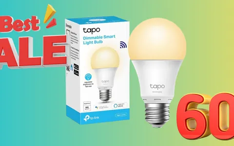 Solo 5€ per la Lampadina Wi-Fi TP-Link: sconto folle del -60% con il Black Friday