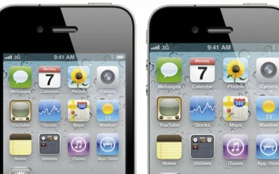 I mockup dell'iPhone 5 con display da 4 pollici