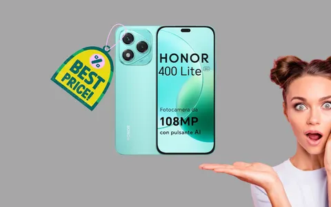 HONOR 400 Lite in doppia promozione: ancora per poco solo su Amazon