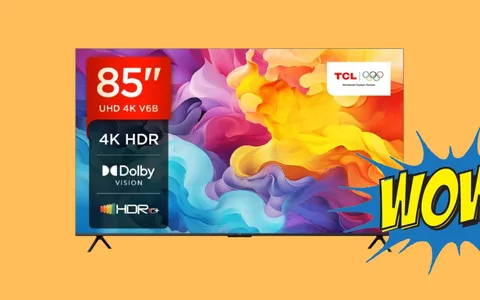 Trasforma il tuo salotto con la Smart TV TCL da 85