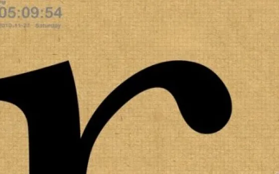 TypeClock: solo per amanti del font design