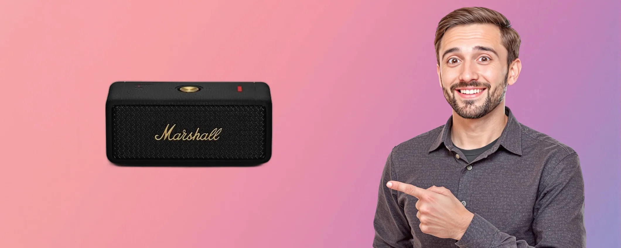 Marshall Emberton II: speaker top di gamma a meno di metà prezzo (-55%)