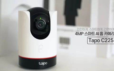 VIGILA sulla tua casa con la telecamera di sorveglianza TP-Link Tapo C225 (-21%)