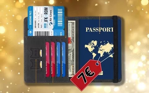 VIAGGIA sicuro: Porta Passaporto con protezione RFID e porta tutto A SOLI 7€