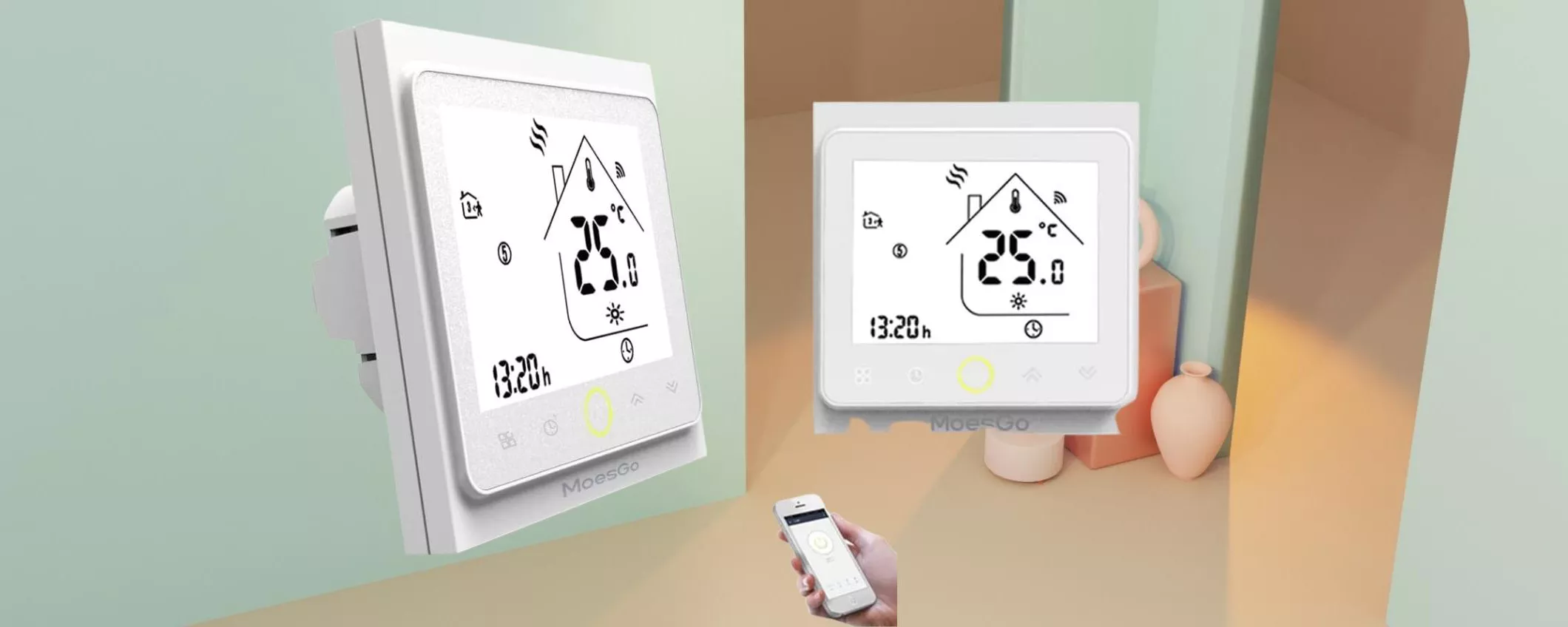 Casa intelligente con questo termostato WIFI, semplice da usare - Webnews