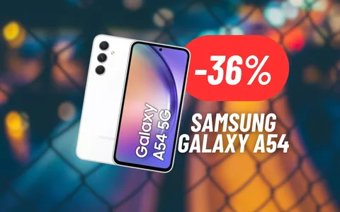 CROLLA IL PREZZO del Samsung Galaxy A54: MAXI SCONTO ATTIVO