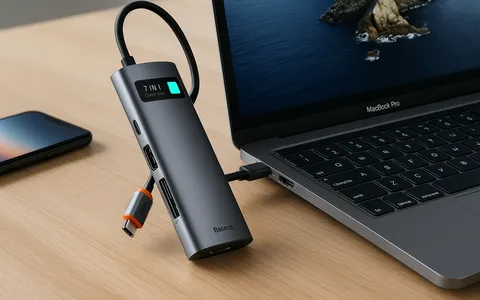 Massima connettività con l'Hub USB-C 7-in-1 Baseus a soli 14€
