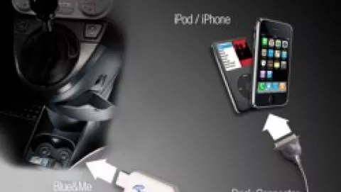 Fiat aggiorna Blue&Me con supporto AAC: ma per iPhone serve un adattatore (Aggiornato)