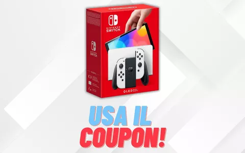 Usa questo coupon per avere la Nintendo Switch OLED ad un prezzo TOP!