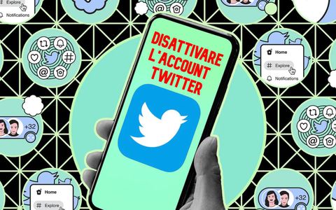 Come disattivare l'account Twitter da browser e da iPhone