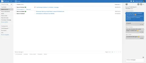 Videochiamate Skype in Outlook.com per tutti