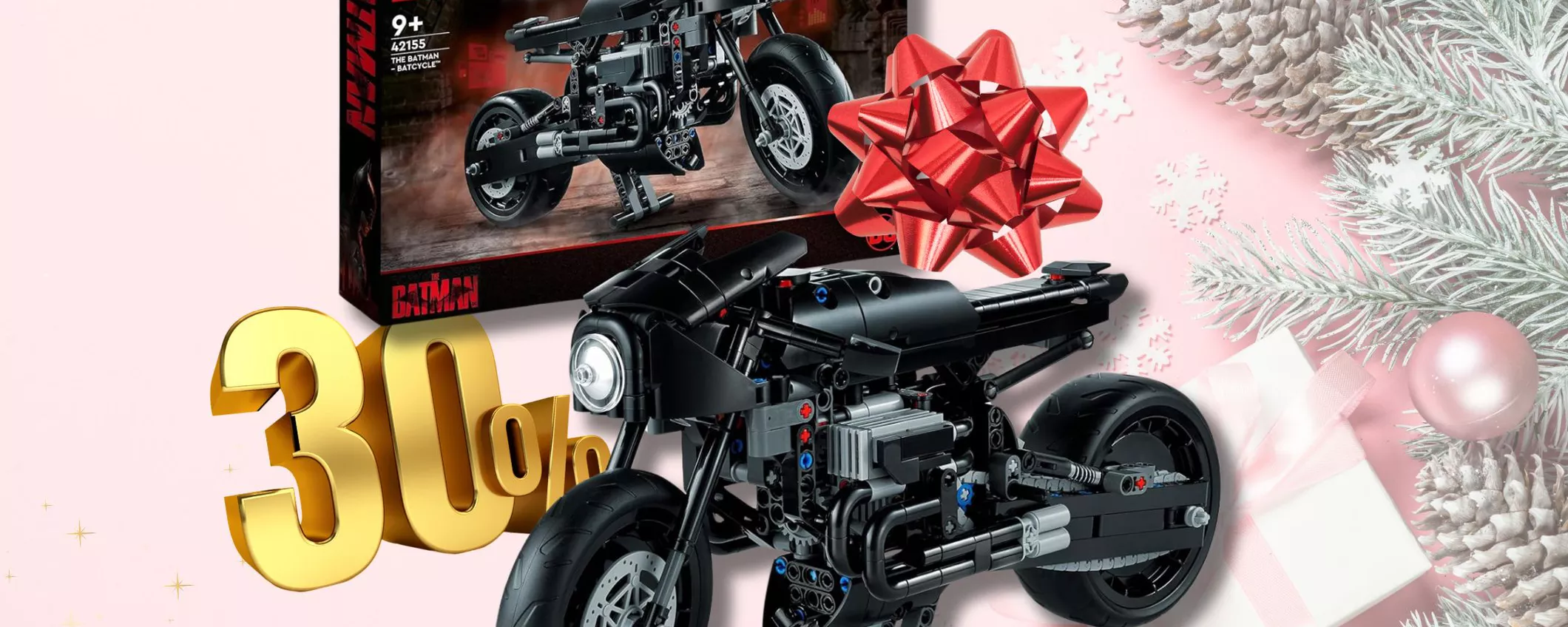 LEGO Technic THE BATMAN BATCYCLE: per un regalo di Natale unico!