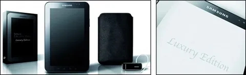 Samsung Galaxy Tab Luxury Edition a 749 euro