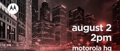 Motorola annuncerà nuovi smartphone il 2 agosto