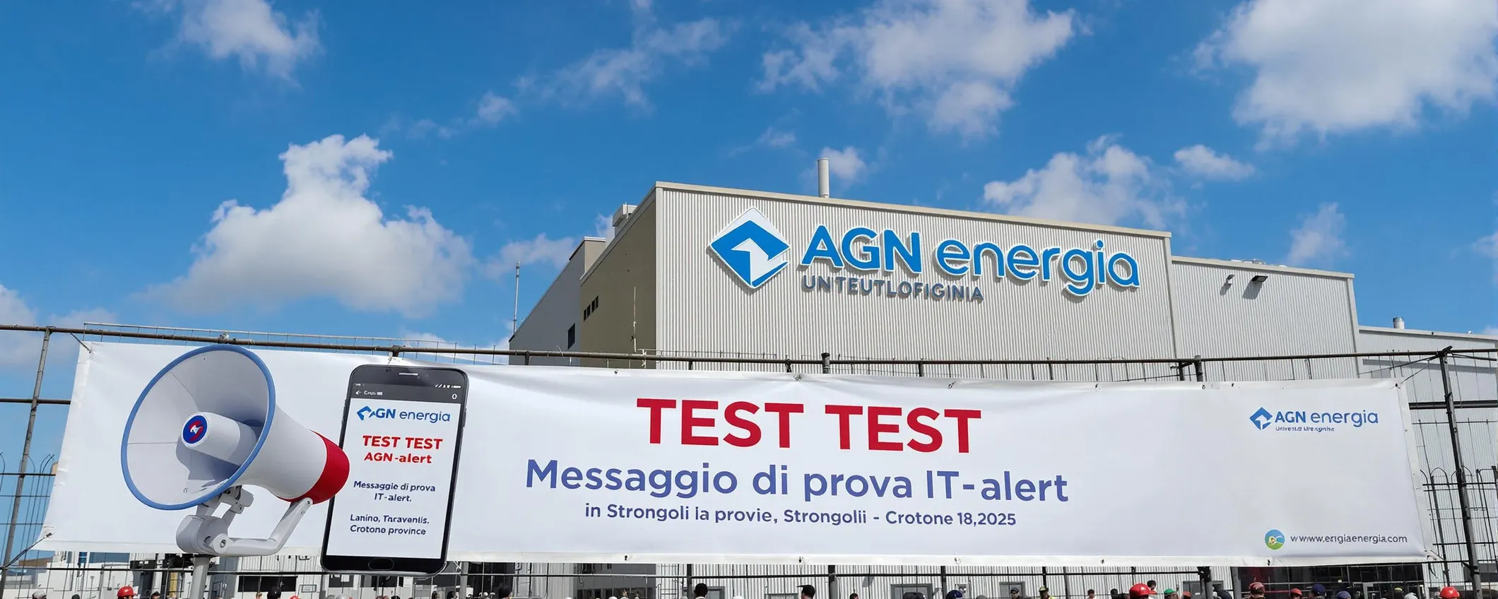 IT-alert: nuovo test in Calabria per simulare un incidente industriale