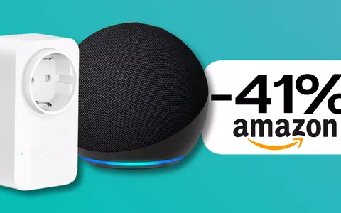 Echo Dot 5ª gen 2022 + presa smart Amazon: un bundle TOP ad un prezzo ECCEZIONALE (-41%)