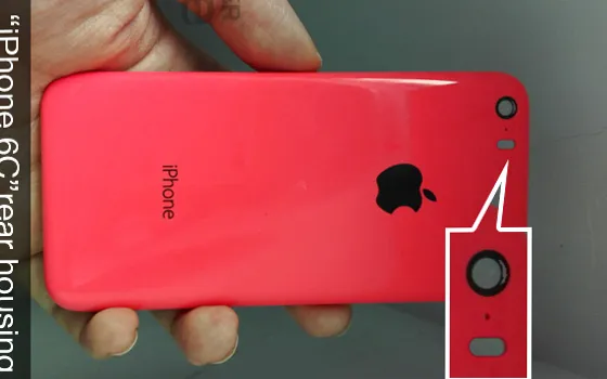 iPhone 6c: le prime foto della scocca da 4'' con doppio flash