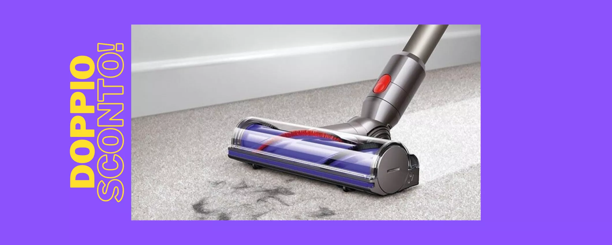 Aspirapolvere Dyson in doppio sconto: oggi la paghi 240€ in meno