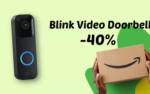 Blink Video Doorbell: PAZZO -40% con le Offerte di Primavera Amazon
