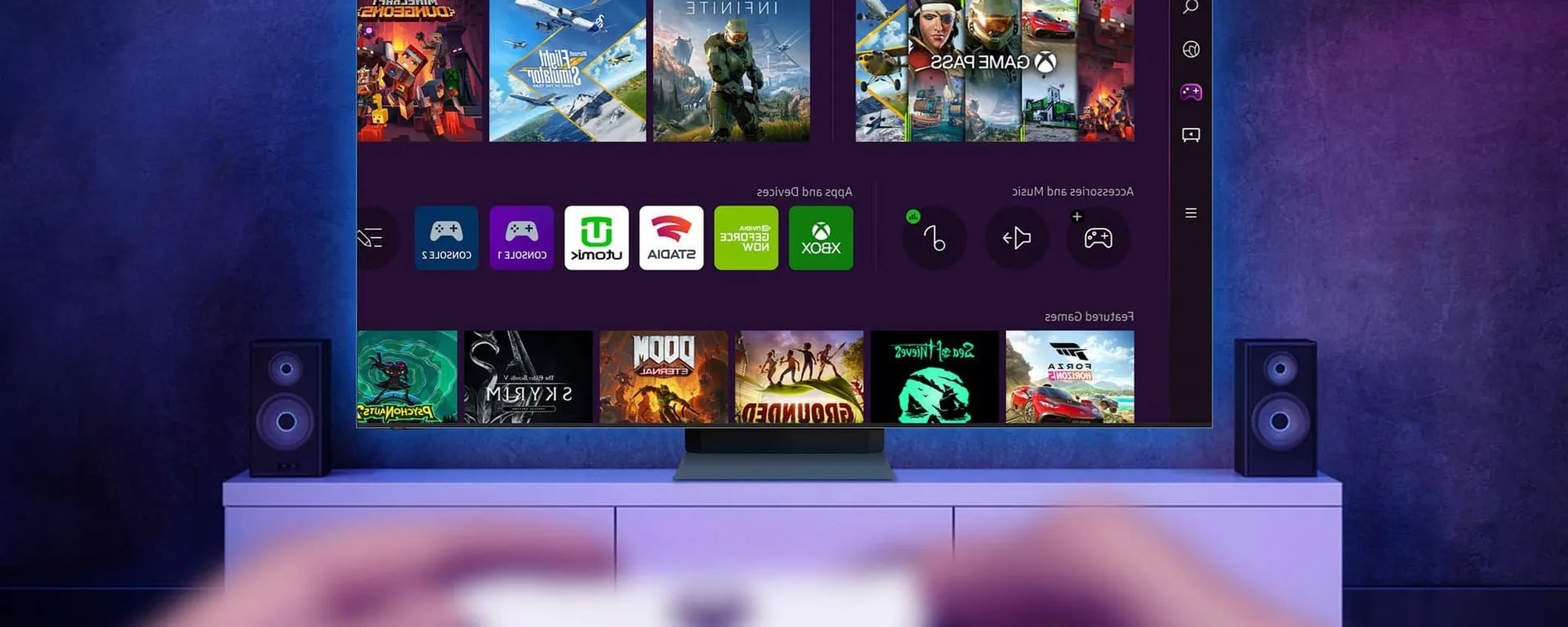 Samsung Gaming Hub arriverà su tutti gli Smart TV e Smart Monitor Samsung del 2022
