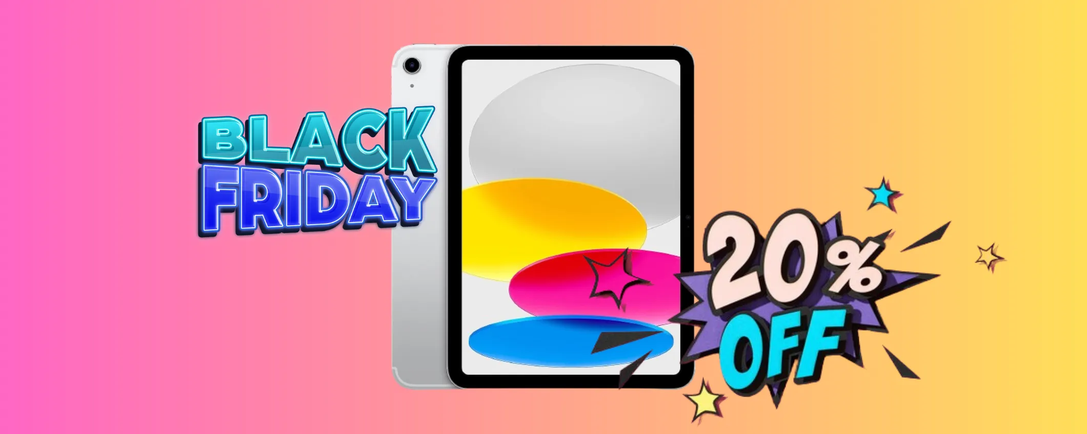 Apple iPad 2024: è il più venduto e con il Black Friday è tuo ad una spesa minima