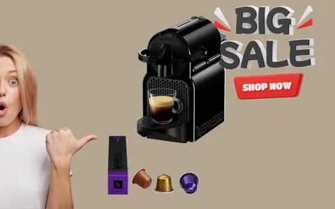 Nespresso Inissia: qualità e design in offerta imperdibile su Amazon