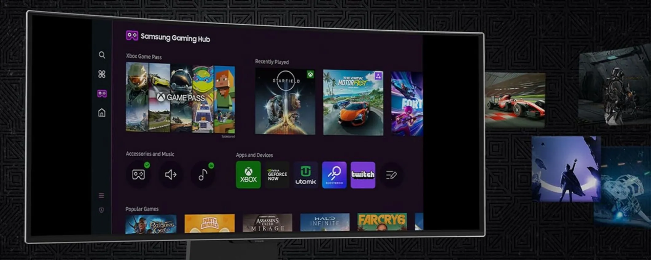 Samsung Odyssey OLED G8: monitor curvo da 34