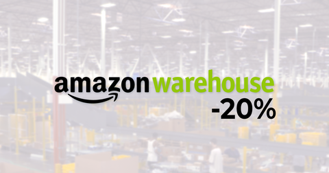 Amazon, per il Black Friday torna il -20% sui prodotti Warehouse