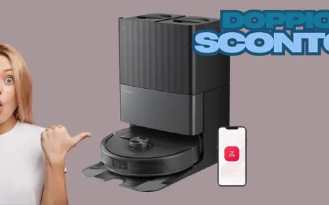 Robot Aspirapolvere Roborock in doppio sconto: oggi è tuo a 500€ in meno