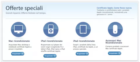 MacSconti su Melablog: iPad ricondizionati come se piovessero