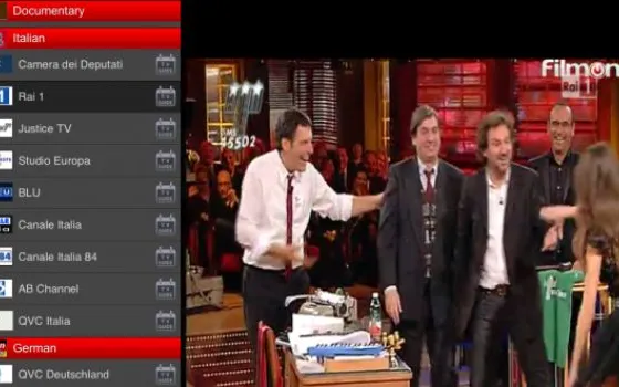 FilmOn torna sull'App Store senza i canali Mediaset