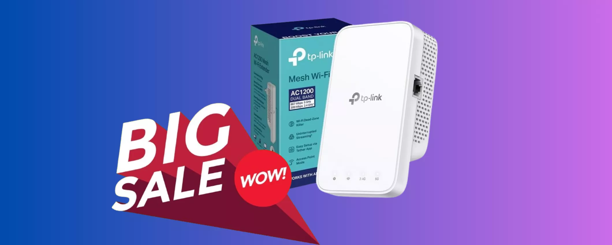 Mai più CONNESSIONE LENTA con il Ripetitore WiFi TP-Link a MINI PREZZO