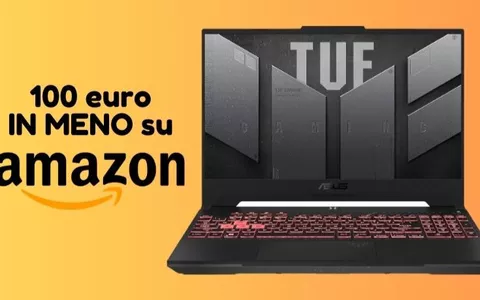 Pc da gaming Asus TUF ora su Amazon ti costa 100 euro IN MENO!