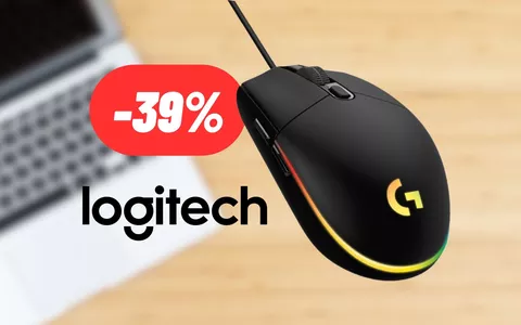 Mouse perfetto per il gaming e l'ufficio: Logitech G203 a 24,90€