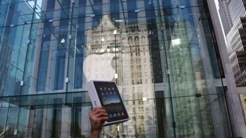 Il lancio dell'iPad a New York, visto da Melablog