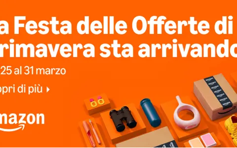 Amazon lancia la Festa delle Offerte di Primavera: risparmi imperdibili