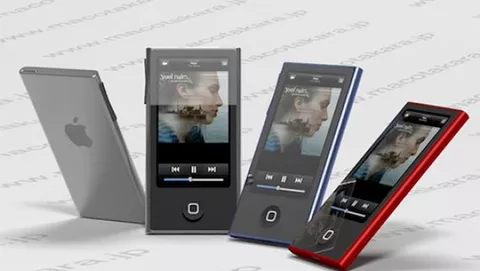 Nuovo iPod nano con forma allungata e tasto home?