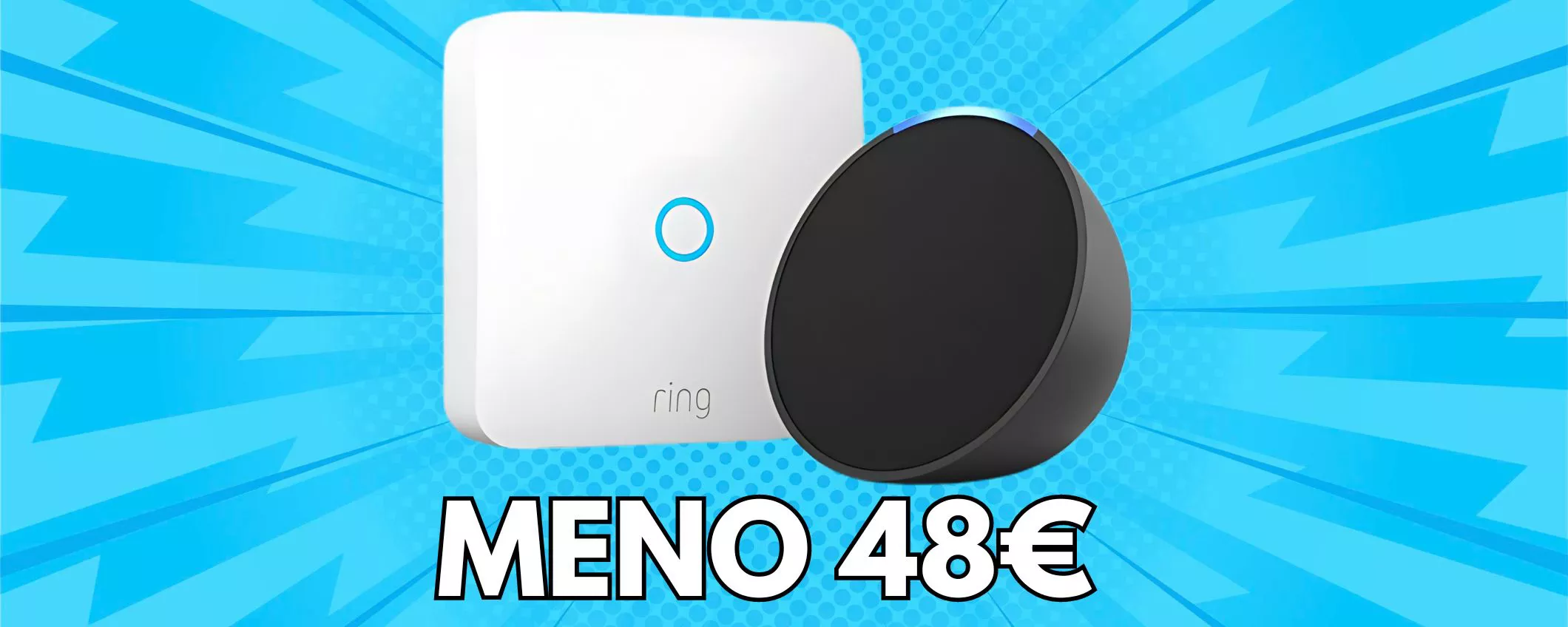 Il citofono di casa diventa smart con Echo Pop + Ring: lo sconto è esagerato