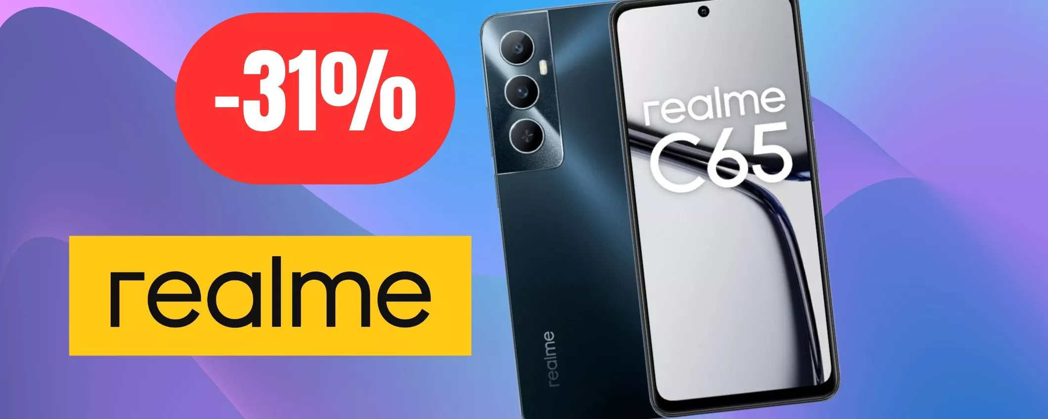 realme C65: con questo sconto del 31% è un vero BEST BUY