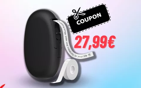PREZZO RIDICOLO: Mini Etichettatrice Bluetooth a soli 27€ è una vera occasione!