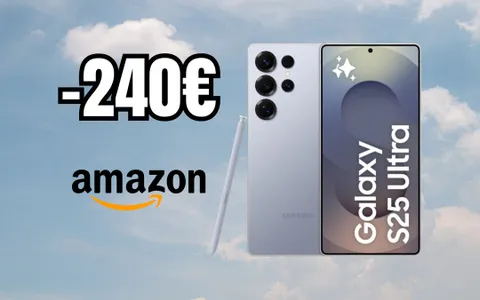 Pre-ordina Samsung Galaxy S25 Ultra su Amazon e risparmi 240€, esce a febbraio