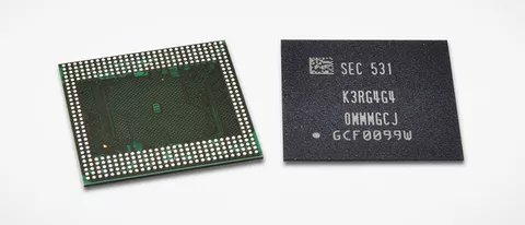 Samsung annuncia un chip LPDDR4 da 12 Gb